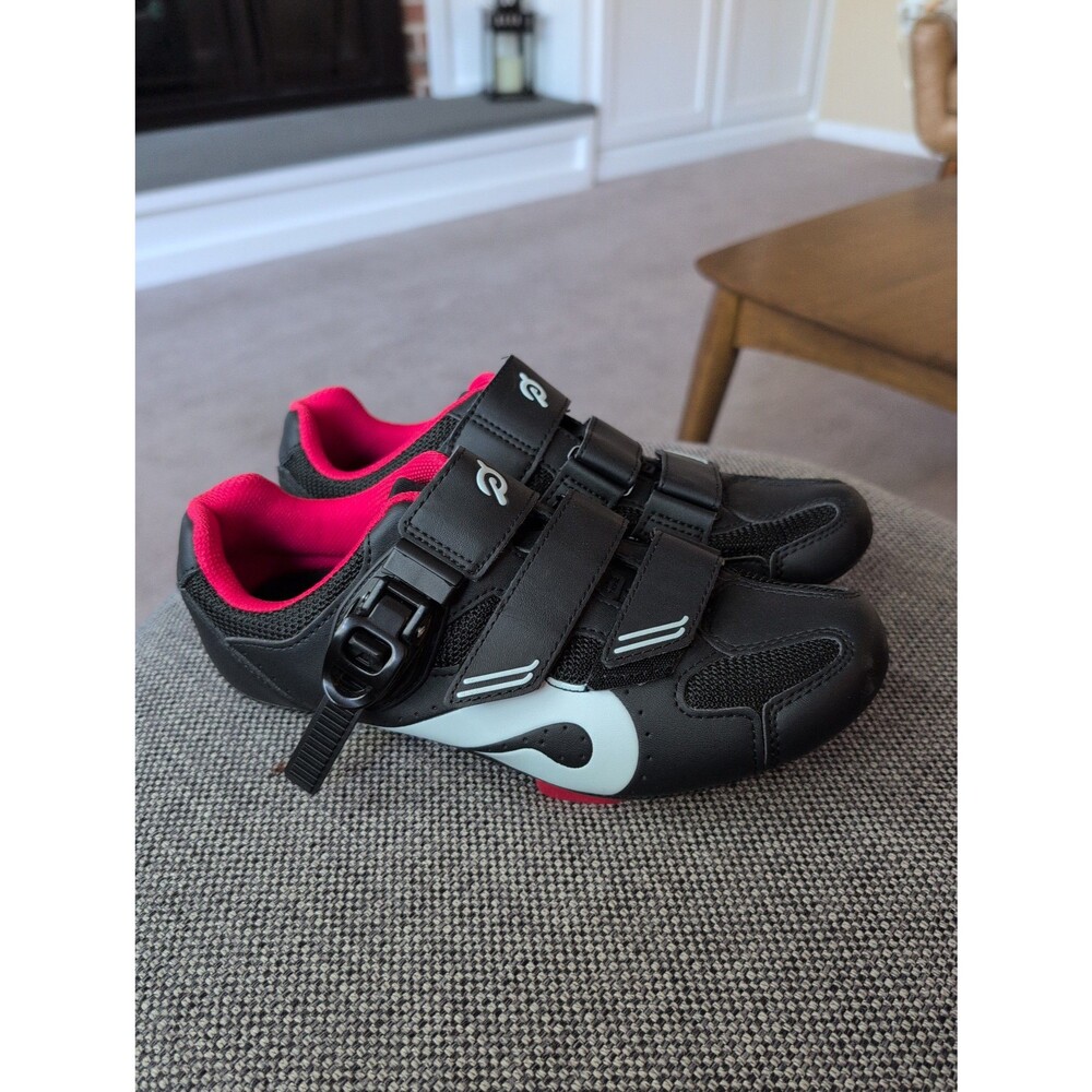 Perfect Peloton cycling bike shoes with look delta cleats EU 40 US women's 9